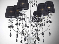 Люстра Crystal art.610/6_CR_black