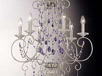 Люстра Crystal art.608/6_CR_violet