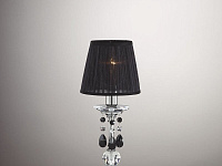Лампа настольная Crystal art.610/L_CR_black