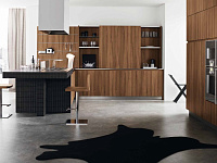 Кухня Modern art.LOOP_WALNUT